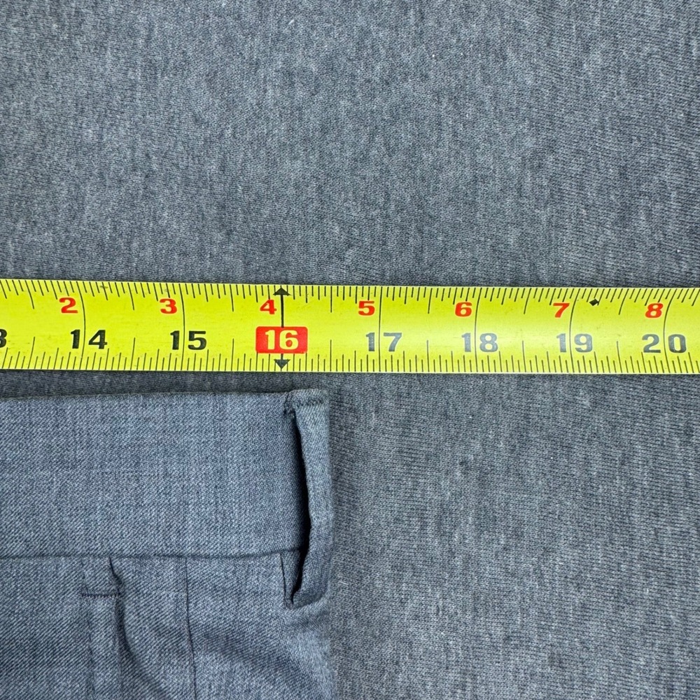 Awearness Kenneth Cole Awear-Tech Slim Fit Gray Suit Mens 30 Regular Wool Blend - Picture 8 of 15